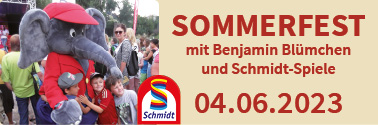 You are currently viewing Sommerfest 2023 mit Benjamin Blümchenfest