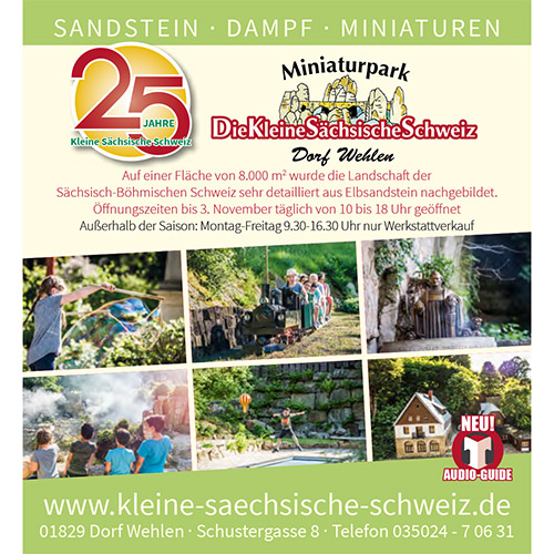 Kleine Sächsische Schweiz - Touristenführer