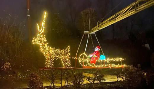 Kleine Sächsische Schweiz - Advent im Miniaturpark - weihnachtliche Dekoration