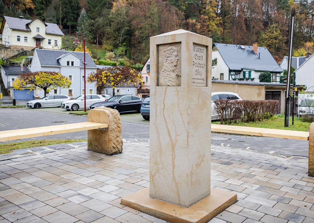 Neue Stele von Caspar David Friedrich