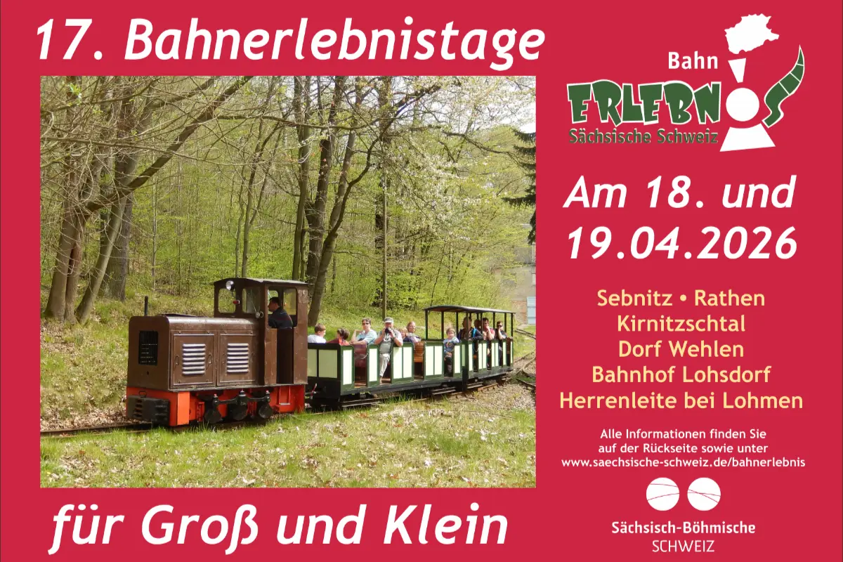 17. Bahnerlebnistage 2026 - Veranstaltung